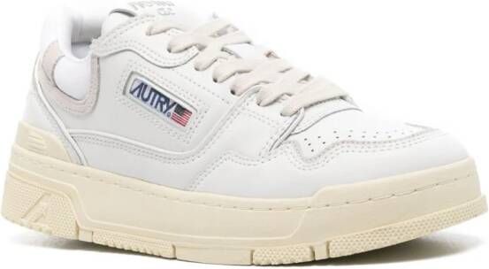 Autry CLC leren sneakers Wit