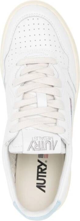 Autry Medalist leren sneakers Wit