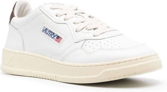 Autry Medalist leren sneakers Wit