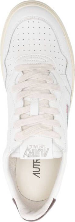 Autry Medalist leren sneakers Wit