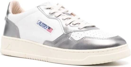 Autry Medalist Low leren sneakers Wit