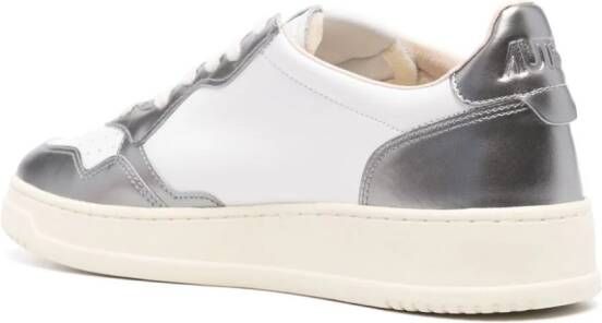 Autry Medalist Low leren sneakers Wit