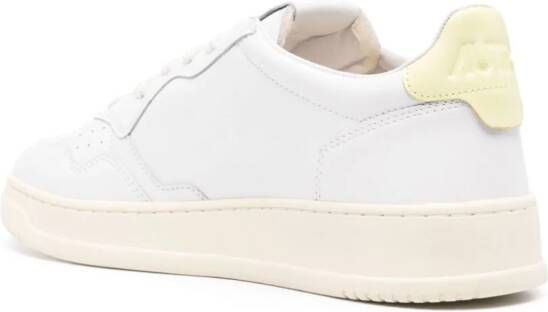 Autry Medalist Low leren sneakers Wit