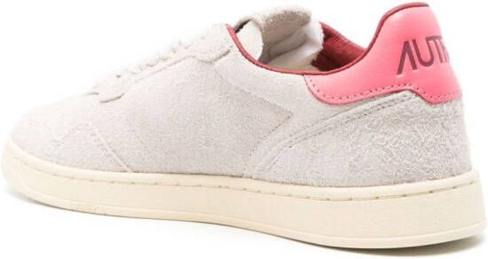 Autry Medalist Low suède sneakers Beige