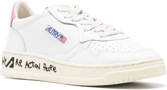 Autry Medalist low-top sneakers Wit