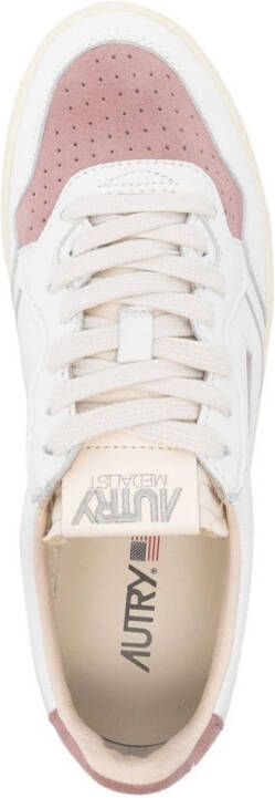 Autry Medalist sneakers met vlakken Wit