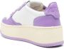 Autry Medalist Platform leren sneakers met plateauzool Wit - Thumbnail 3