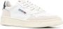 Autry Witte leren sneakers met groene hiel geïnspireerd op jaren 80 design White Heren - Thumbnail 2