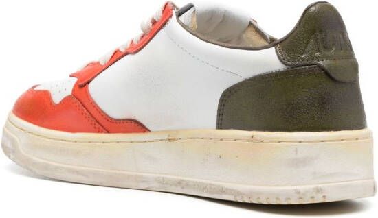 Autry Sneakers met colourblocking Wit