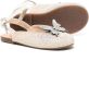 BabyWalker Ballerina's verfraaid met kristallen Beige - Thumbnail 2