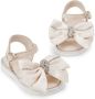 BabyWalker Sandalen met strikdetail Beige - Thumbnail 4