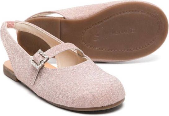 BabyWalker Mary Jane ballerina's Roze