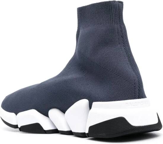 Balenciaga 2.0 Speed soksneakers Blauw