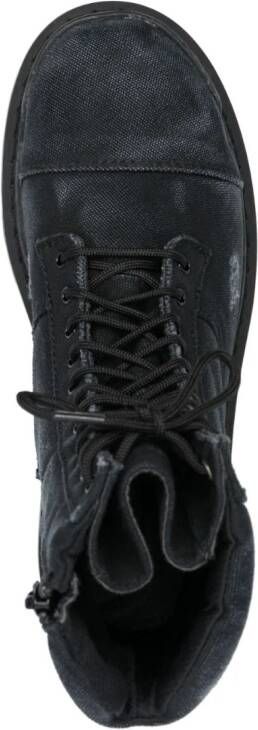 Balenciaga Combat boots met veters Zwart