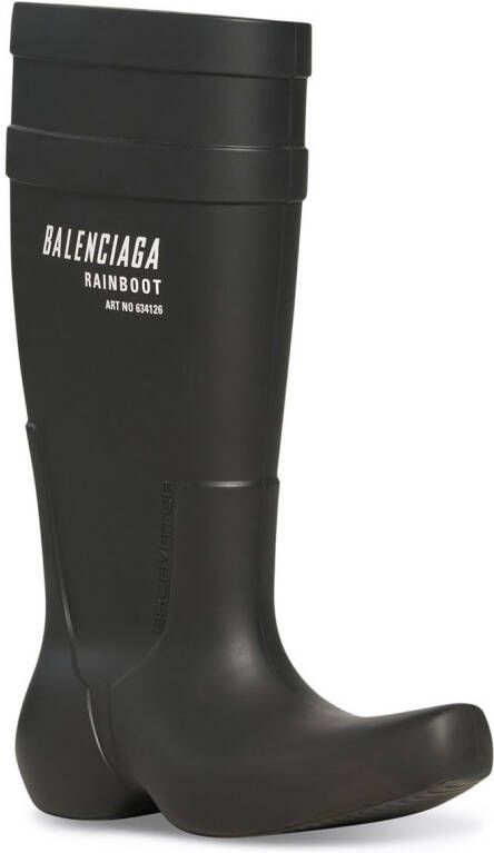 Balenciaga Excavator laarzen met logo-reliëf Zwart