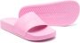 Balenciaga Kids Slippers met logo-reliëf Roze - Thumbnail 2