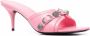 Balenciaga 70 mm Cagole sandalen Roze - Thumbnail 2