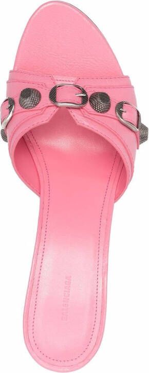 Balenciaga 70 mm Cagole sandalen Roze