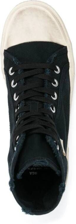 Balenciaga Paris high-top sneakers Zwart