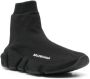 Balenciaga Speed 2.0 gebreide sneakers Zwart - Thumbnail 2