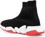 Balenciaga Speed 2.0 gebreide sneakers Zwart - Thumbnail 3