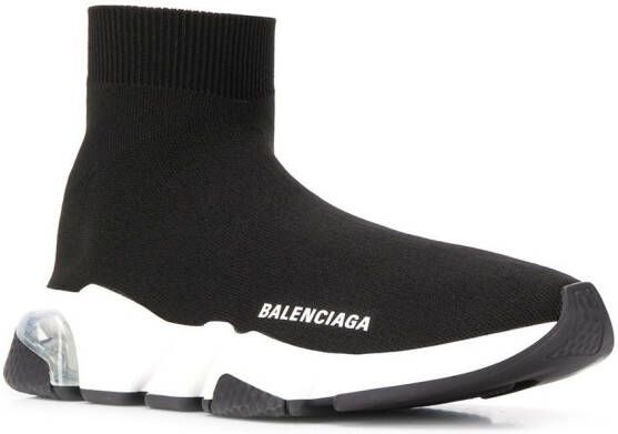 Balenciaga Speed LT sneakers met doorzichtige zool Zwart