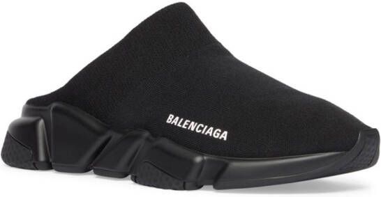 Balenciaga Speed ML Krecy muiltjes Zwart