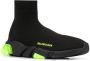 Balenciaga Speed sneakers met doorzichtige zool Zwart - Thumbnail 2