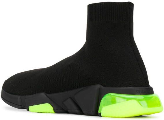 Balenciaga Speed sneakers met doorzichtige zool Zwart