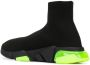 Balenciaga Speed sneakers met doorzichtige zool Zwart - Thumbnail 3