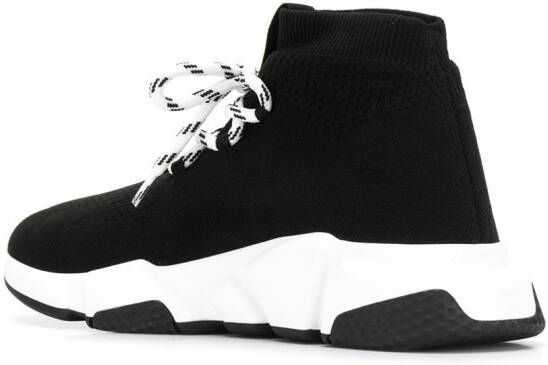 Balenciaga Speed gebreide sneakers Zwart