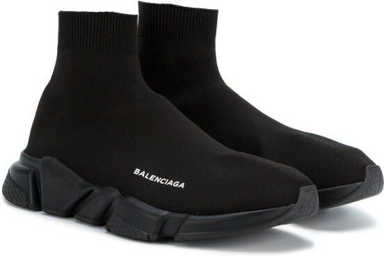 Balenciaga Speed gebreide sneakers Zwart