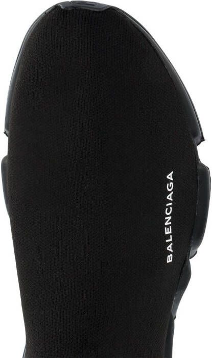 Balenciaga Speed gebreide sneakers Zwart