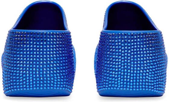 Balenciaga Technoclog muiltjes met plateauzool Blauw