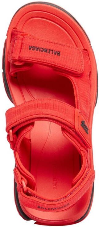 Balenciaga Tourist sandalen met klittenband Rood