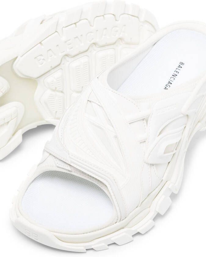 Balenciaga Track sandalen Wit