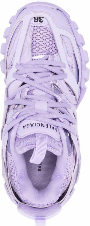 Balenciaga Track sneakers met logo Paars