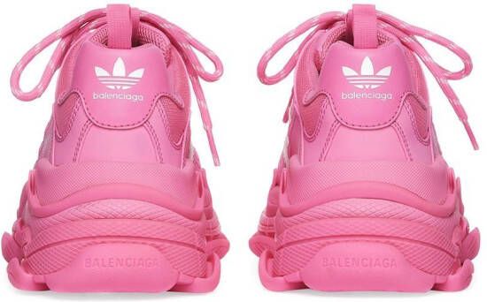 Balenciaga x adidas Triple S sneakers Roze