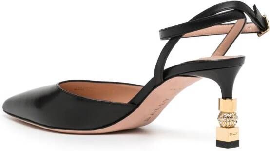 Bally Block pumps met puntige neus Zwart