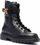 Bally Combat boots met logoplakkaat Zwart - Thumbnail 2