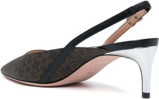 Bally Edeline pumps met monogram Zwart