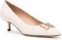 Bally Evanca leren pumps Wit - Thumbnail 2