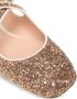 Bally Ballerina's verfraaid met glitters Goud - Thumbnail 4