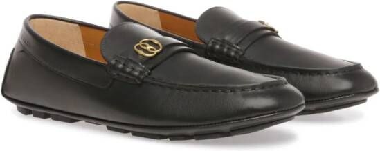 Bally Keeper leren bootschoenen Zwart