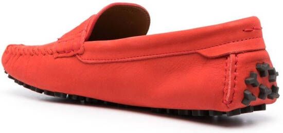 Bally Lamby leren loafers Oranje