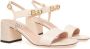 Bally Leren sandalen met logo Beige - Thumbnail 2