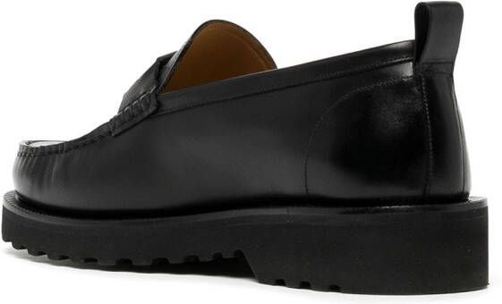 Bally Loafers met chunky zool Zwart