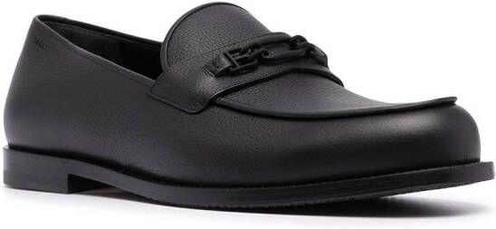 Bally Loafers met gesp Zwart