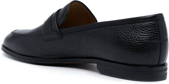 Bally Loafers met logoplakkaat Zwart