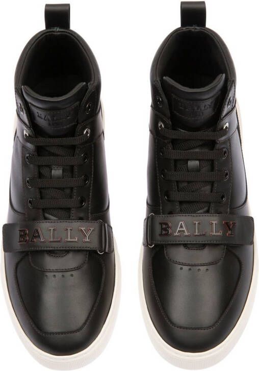 Bally Merryk sneakers met logo reliëf Zwart